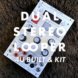 DUAL STEREO LOOPER 4U - BUILT / DIY KIT -